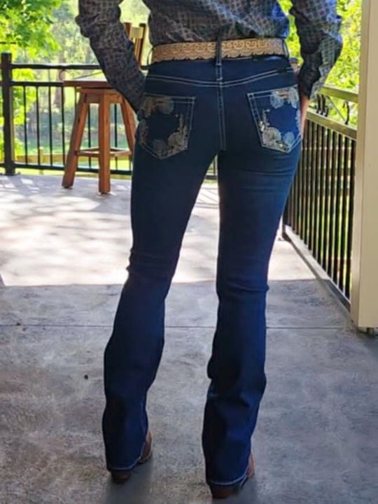 Outback Georgia Mid Rise Stretchy Jeans