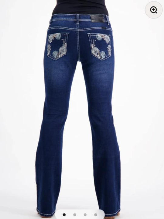Outback Georgia Mid Rise Stretchy Jeans