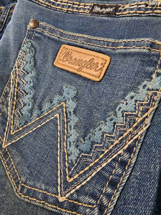 Wrangler Sadie Low Rise Stretch  " Ginny " Jeans