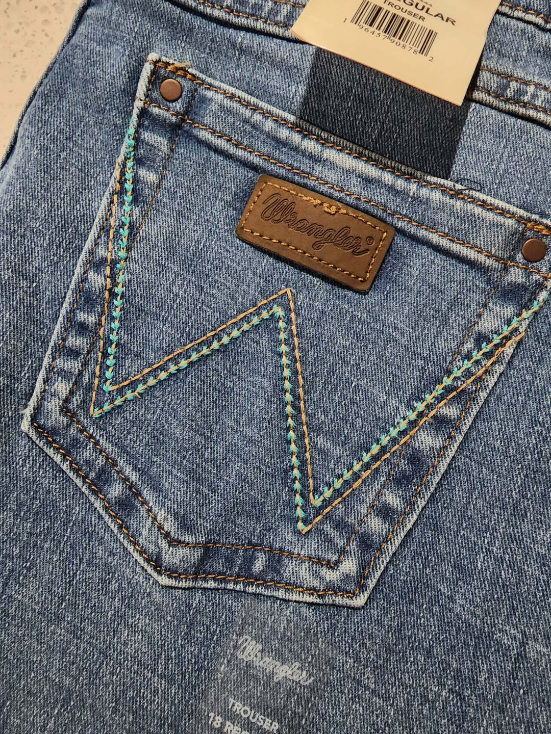 Wrangler Sadie Low Rise Trouser Jeans Stretch