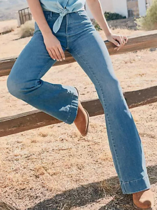 Wrangler Sadie Low Rise Trouser Jeans Stretch