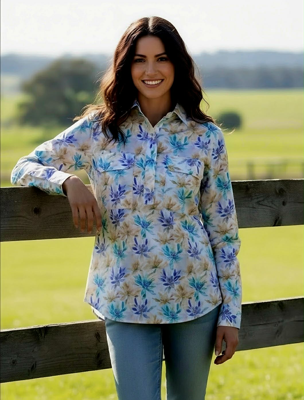 Thomas Cook Summer Cotton Hard Slog Work Shirt - Meadow