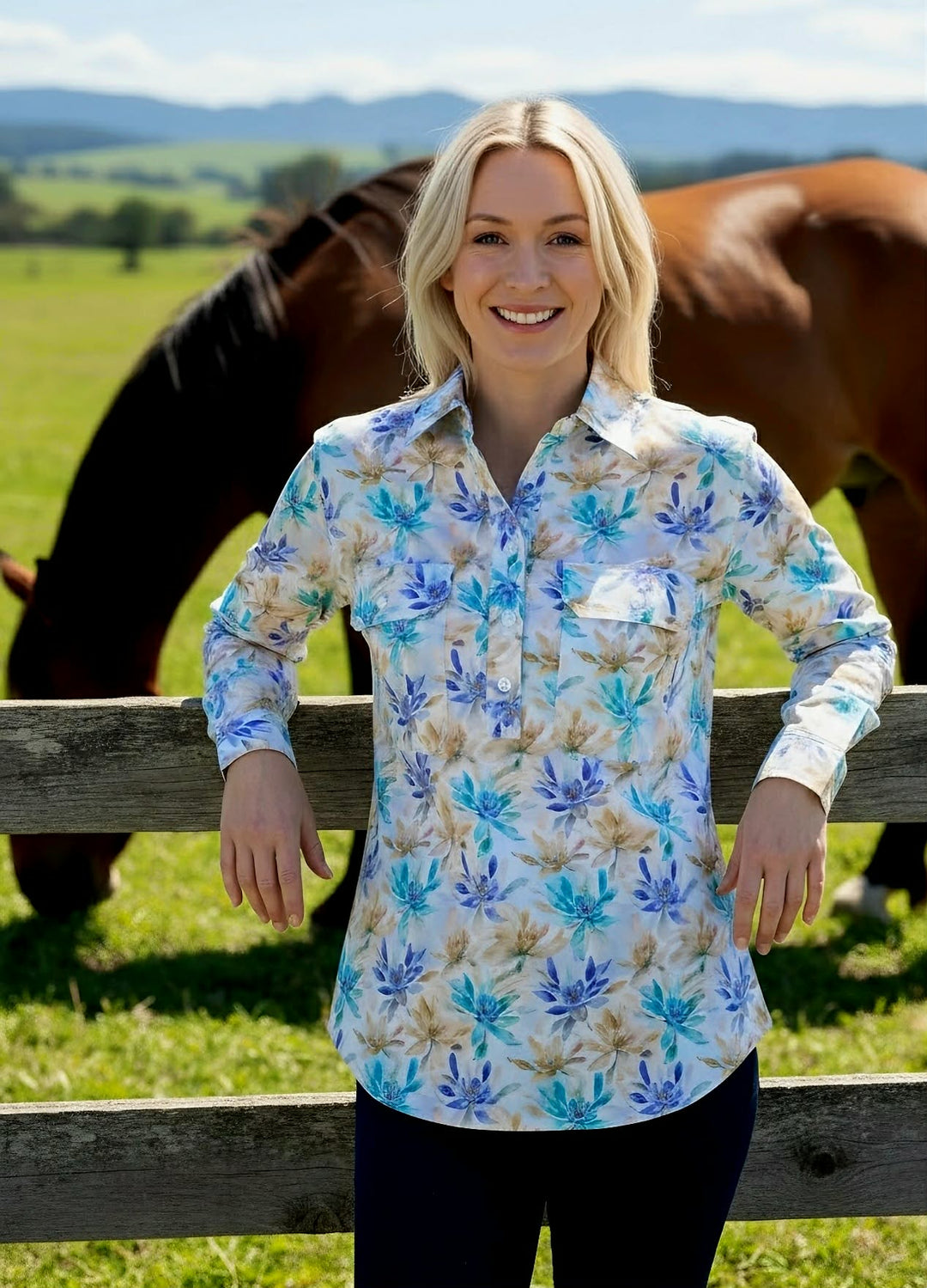 Thomas Cook Summer Cotton Hard Slog Work Shirt - Meadow