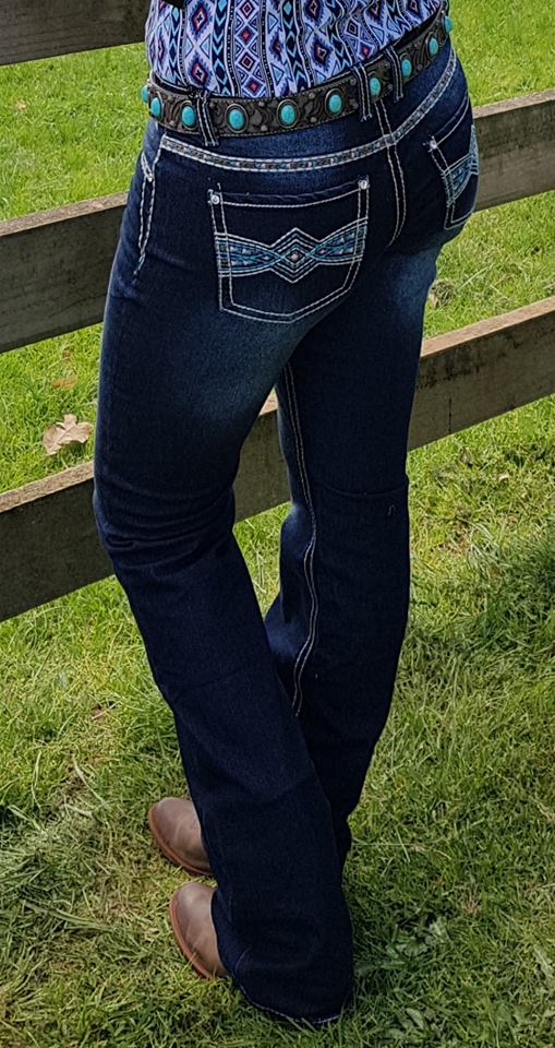 Pure Western Indianna Mid Rise Bootcut 36" Leg