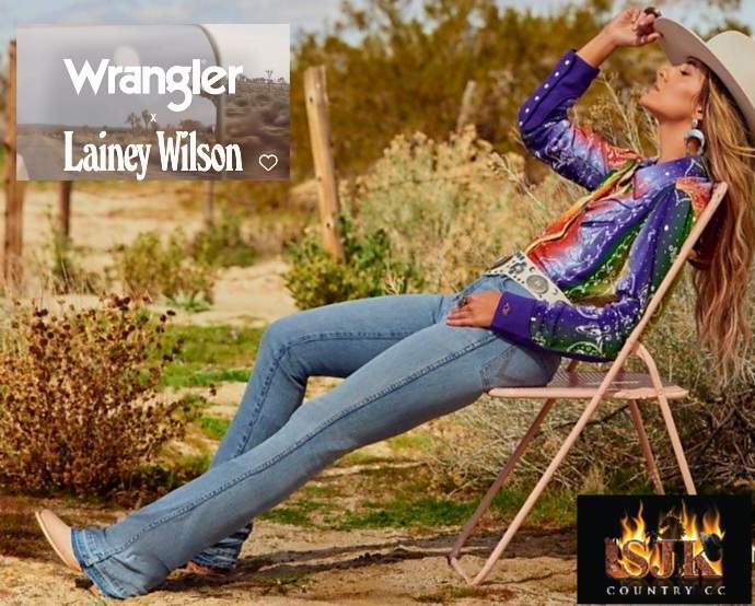 Wrangler Limited Edition Lainey Wilson Boothugger Jeans 32" Inseam