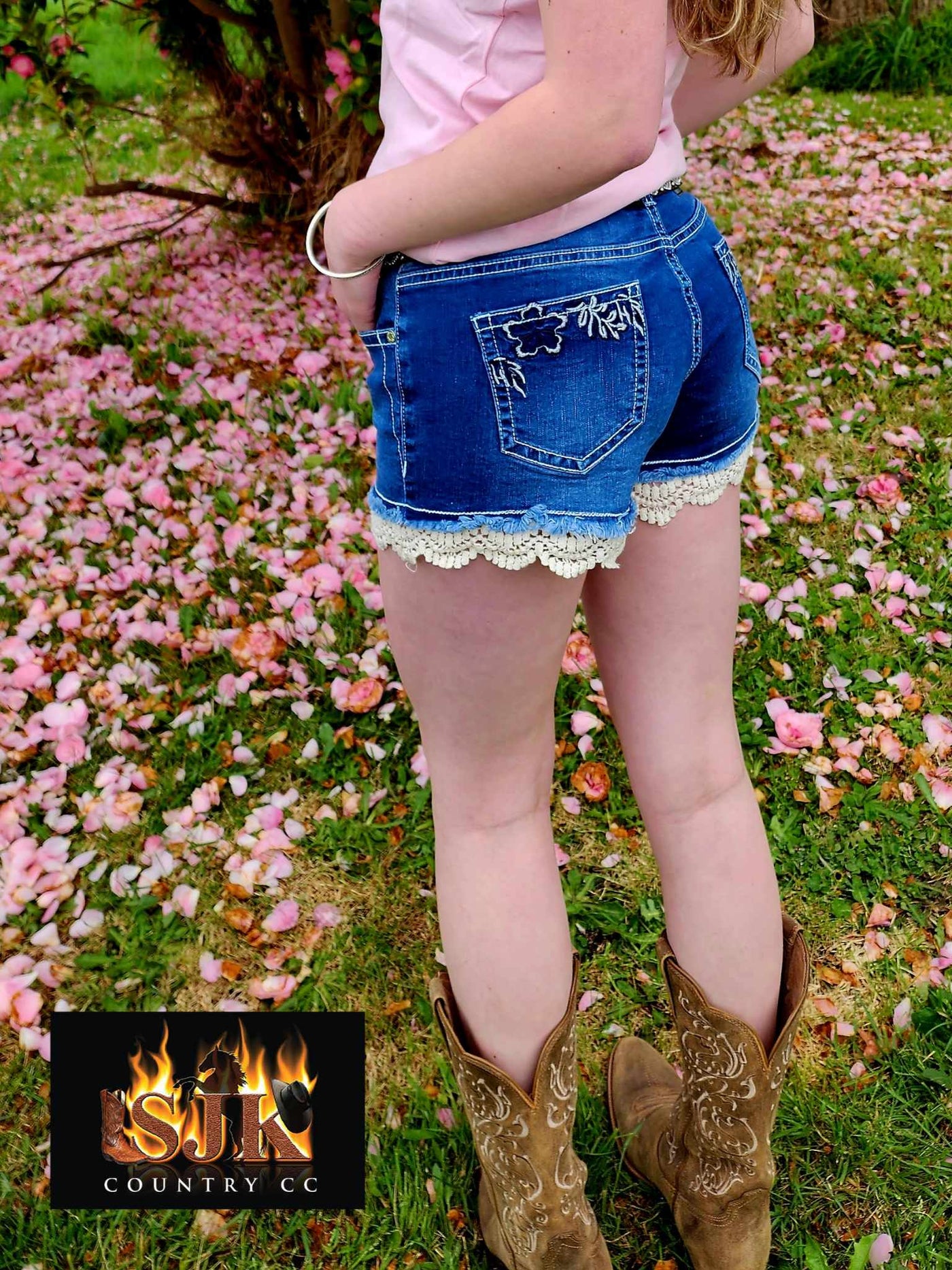 Outback Jewell Denim Shorts