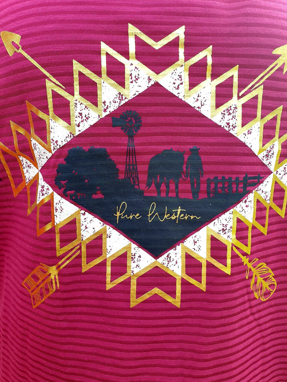 Pure Western Karen Singlet Top Size 8