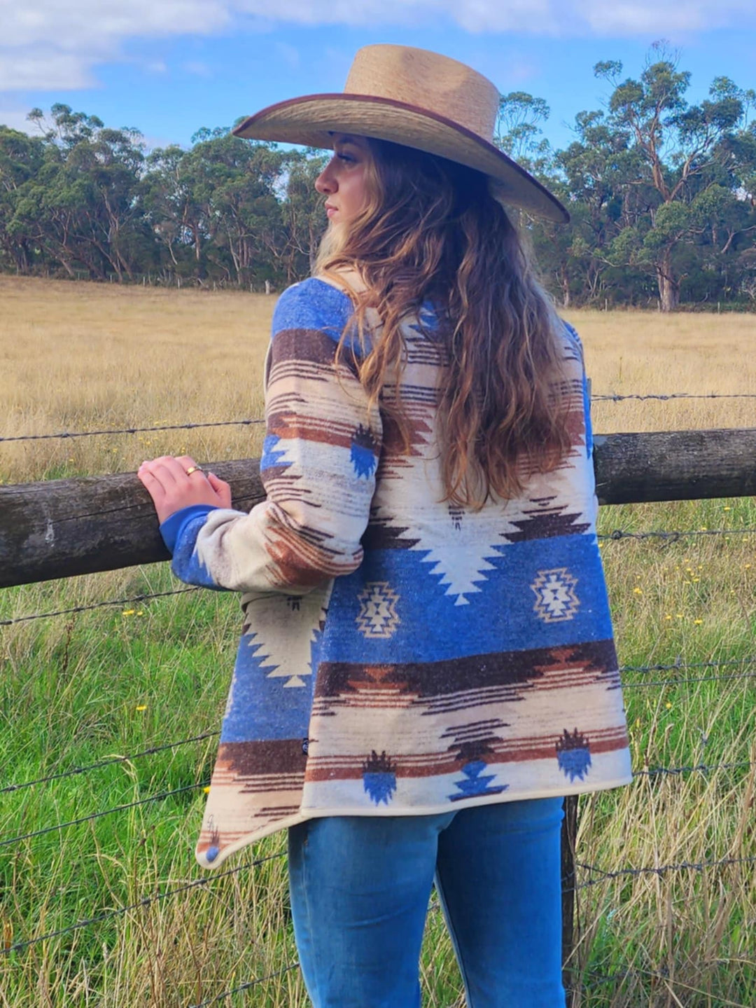 Pure Western Ladies Keegan Aztec print Jacket