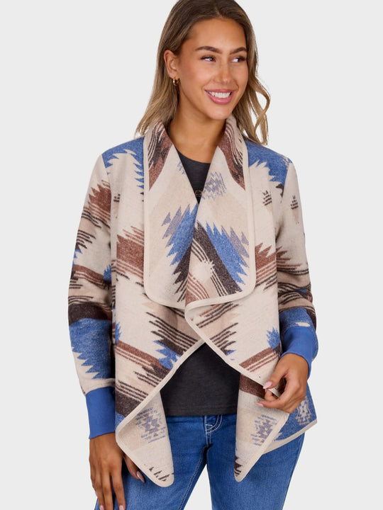 Pure Western Ladies Keegan Aztec print Jacket