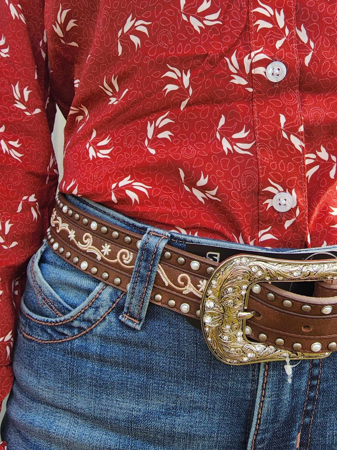 Pure Western Ladies  LACEY  Belt