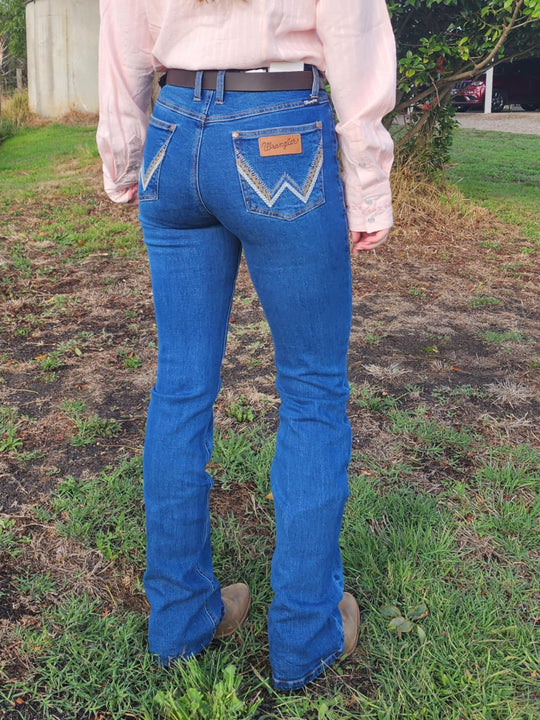 Wrangler High Rise Laura Western Riding Jeans