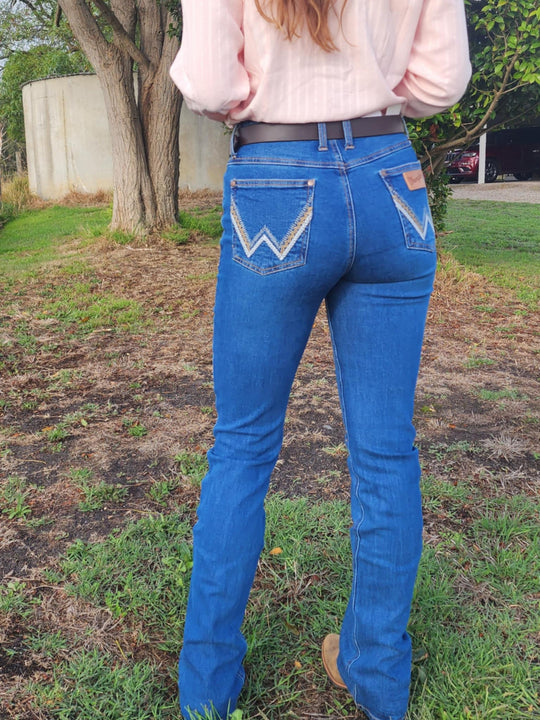 Wrangler High Rise Laura Western Riding Jeans