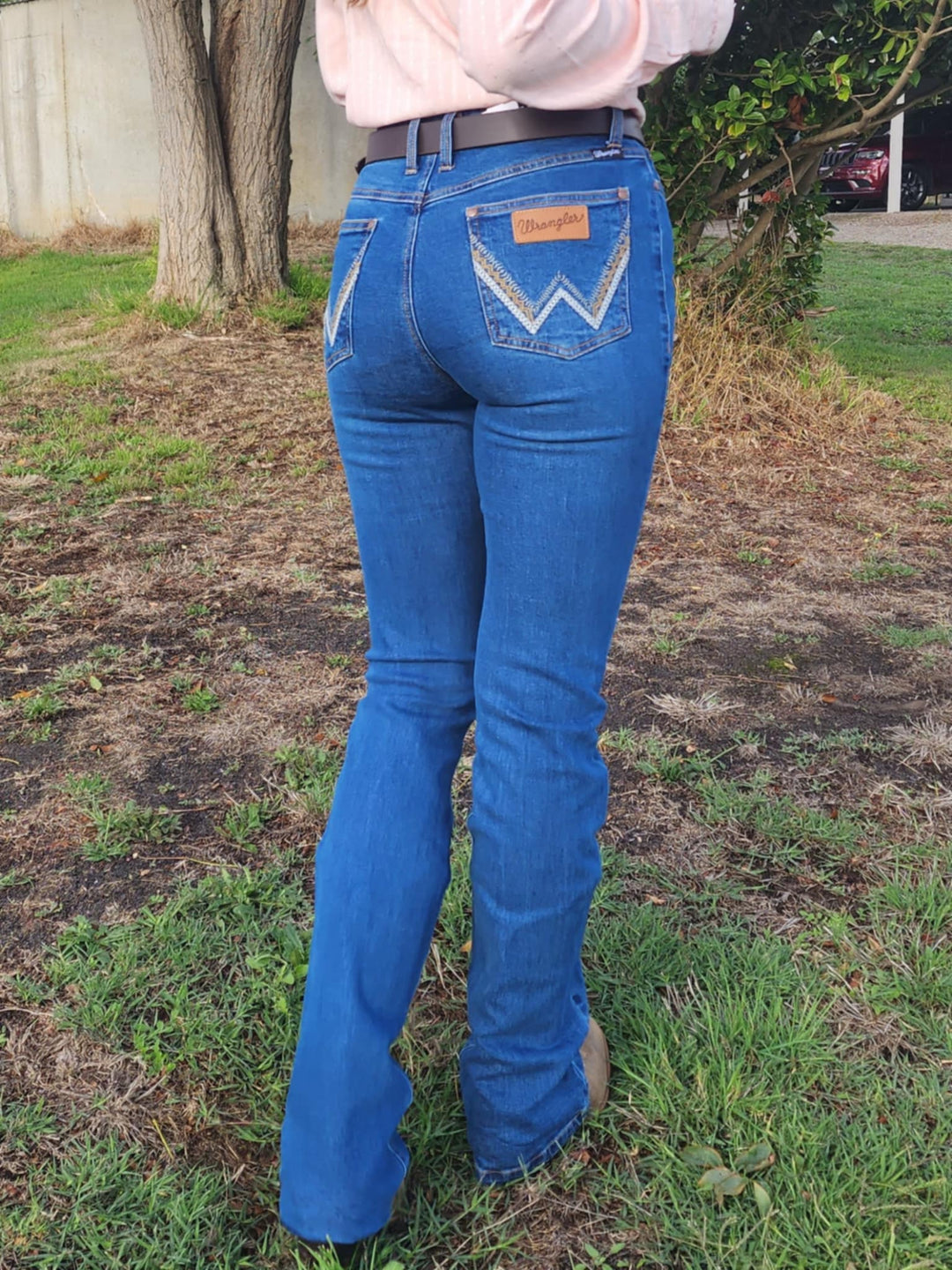 Wrangler High Rise Laura Western Riding Jeans
