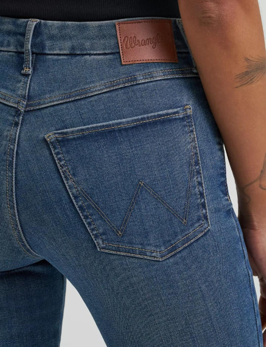 Wrangler Bespoke Lily High Rise Flare Stretch Jeans 32" Leg SUPER COMFY