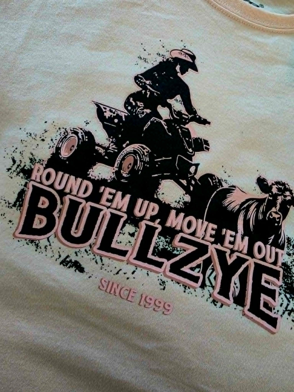 Bullzye Ladies Lucy Tee Shirt Pink