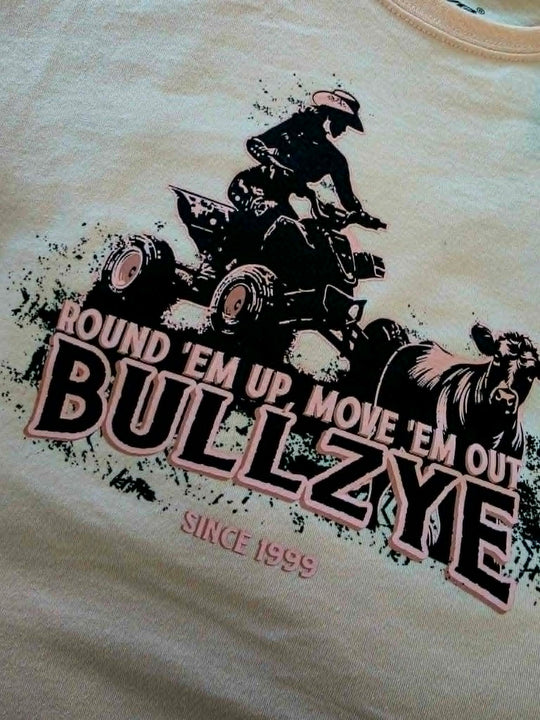 Bullzye Ladies Lucy Tee Shirt Pink