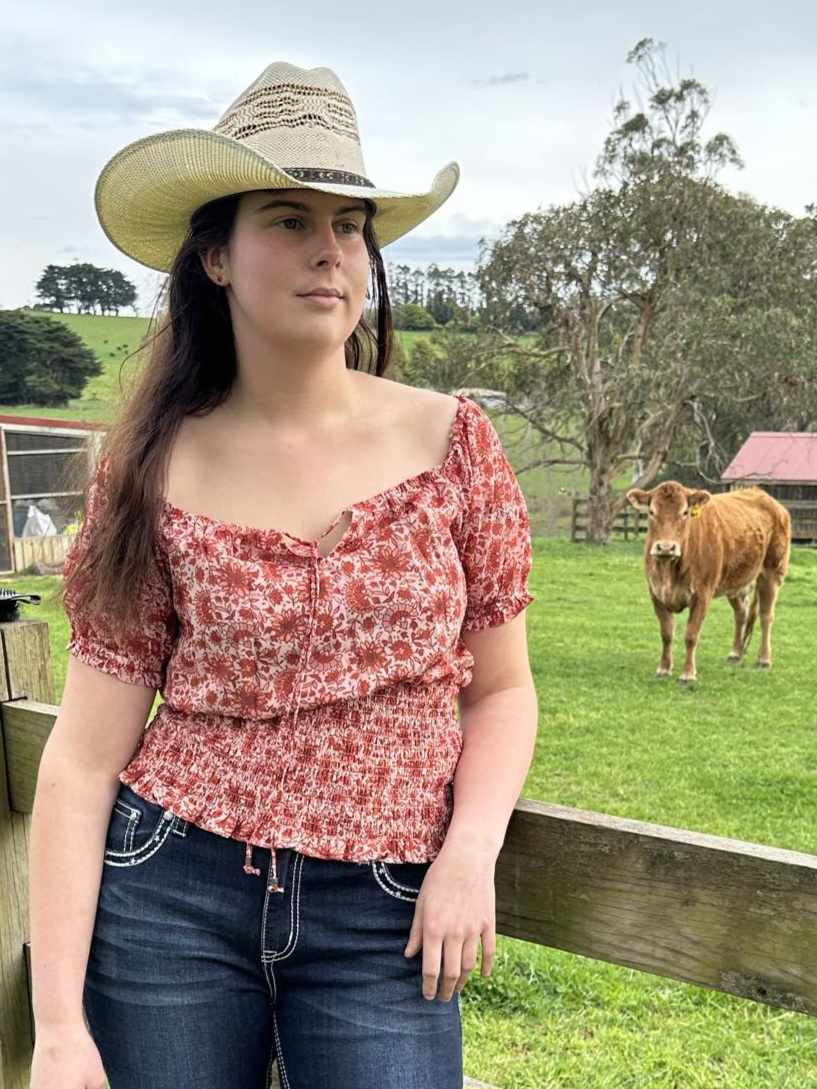 Pure Western Montana Blouse Shirt top