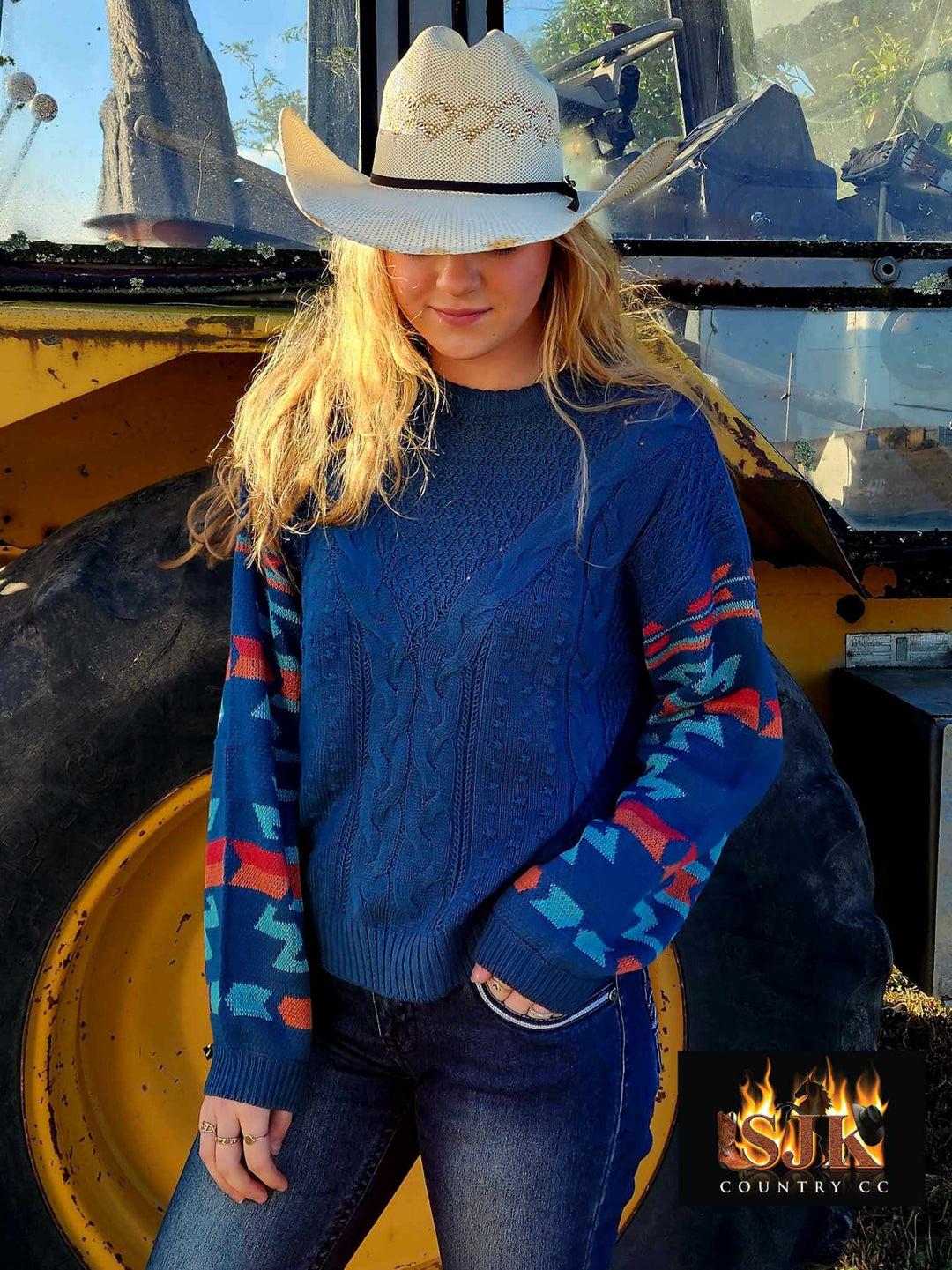 Pure Western Ladies Mora  Knited Jumper/ Top