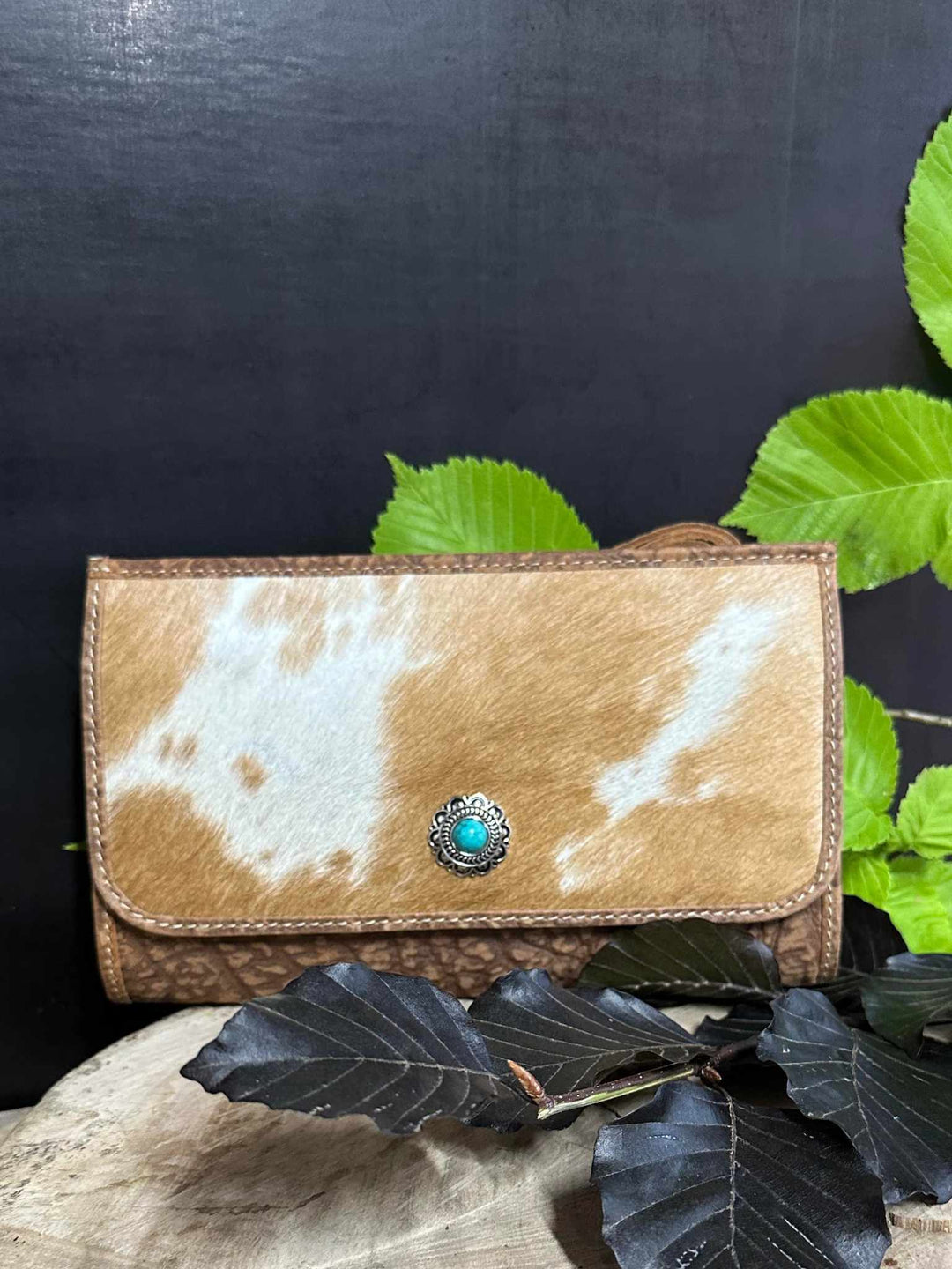 Western Hide & Leather Crossbody