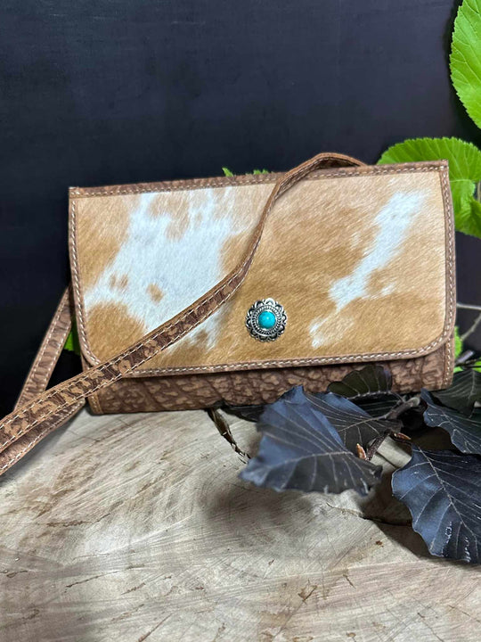 Western Hide & Leather Crossbody