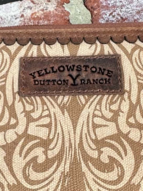 Yellowstone Dutton Ranch Zp around Wallet Wristlet