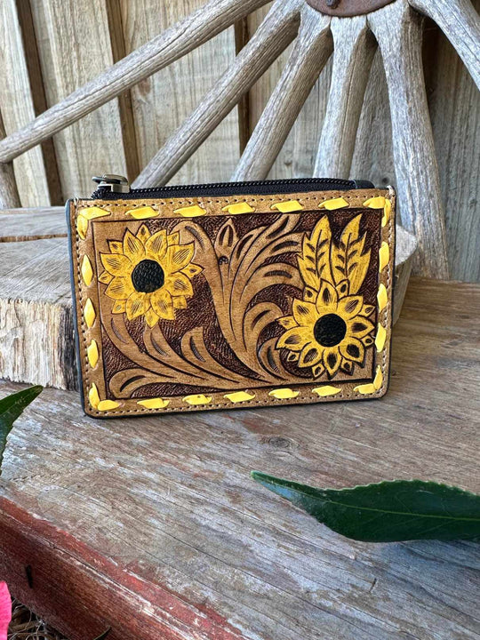Western Leather Card Holder  wallet