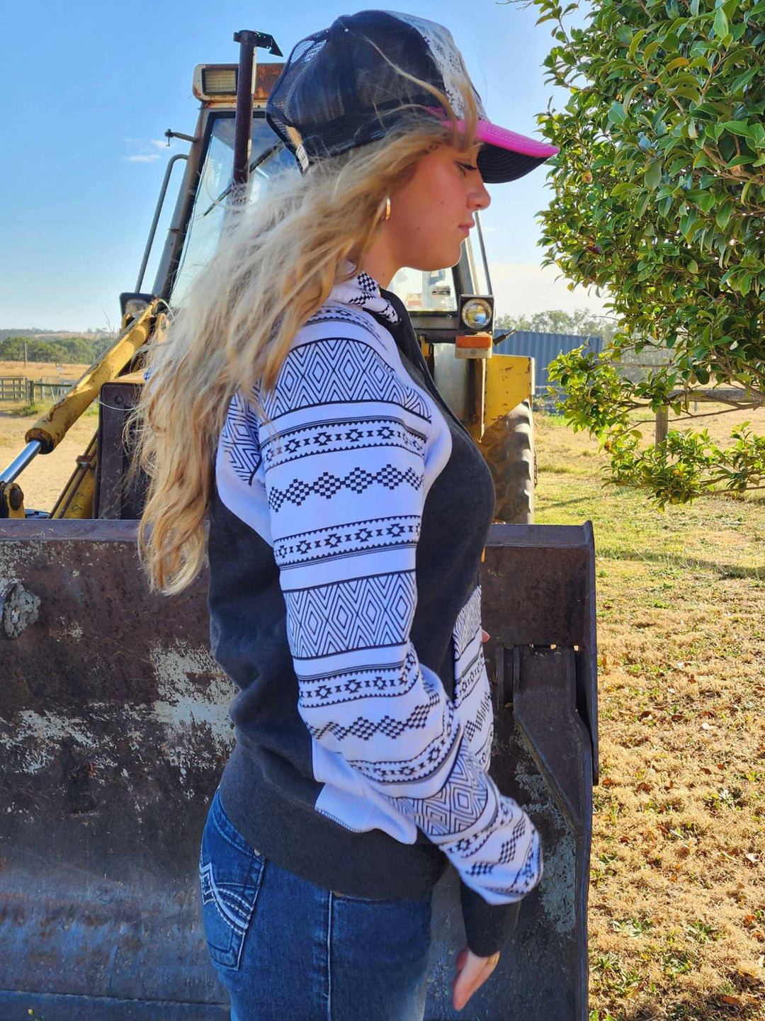 Pure Western Ladies NORA Hoodie Jumper Size 10