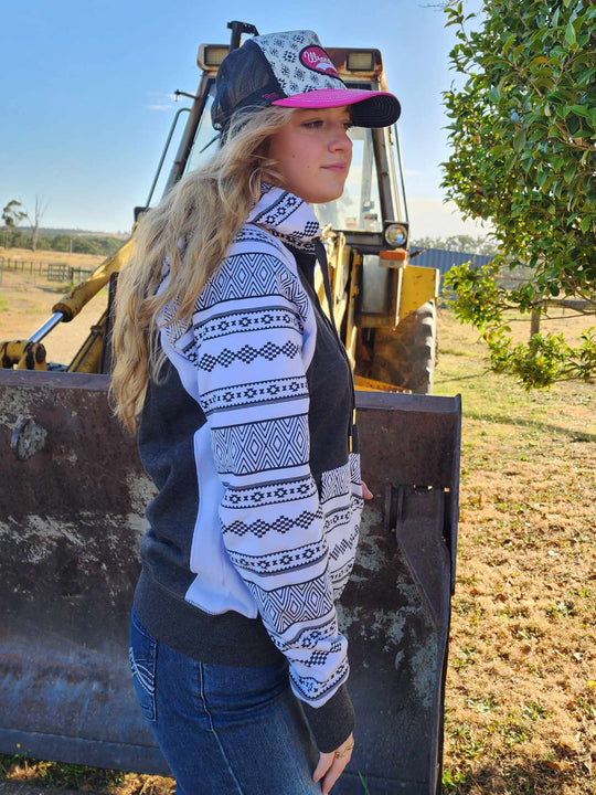 Pure Western Ladies NORA Hoodie Jumper Size 10