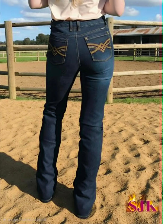 Pure Western Nova High Rise Bootcut 34" Leg Jeans