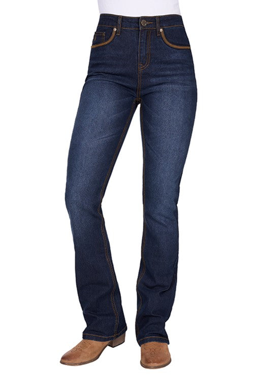 Pure Western Nova High Rise Bootcut 34" Leg Jeans