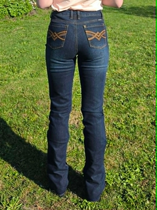 Pure Western Nova High Rise Bootcut 34" Leg Jeans
