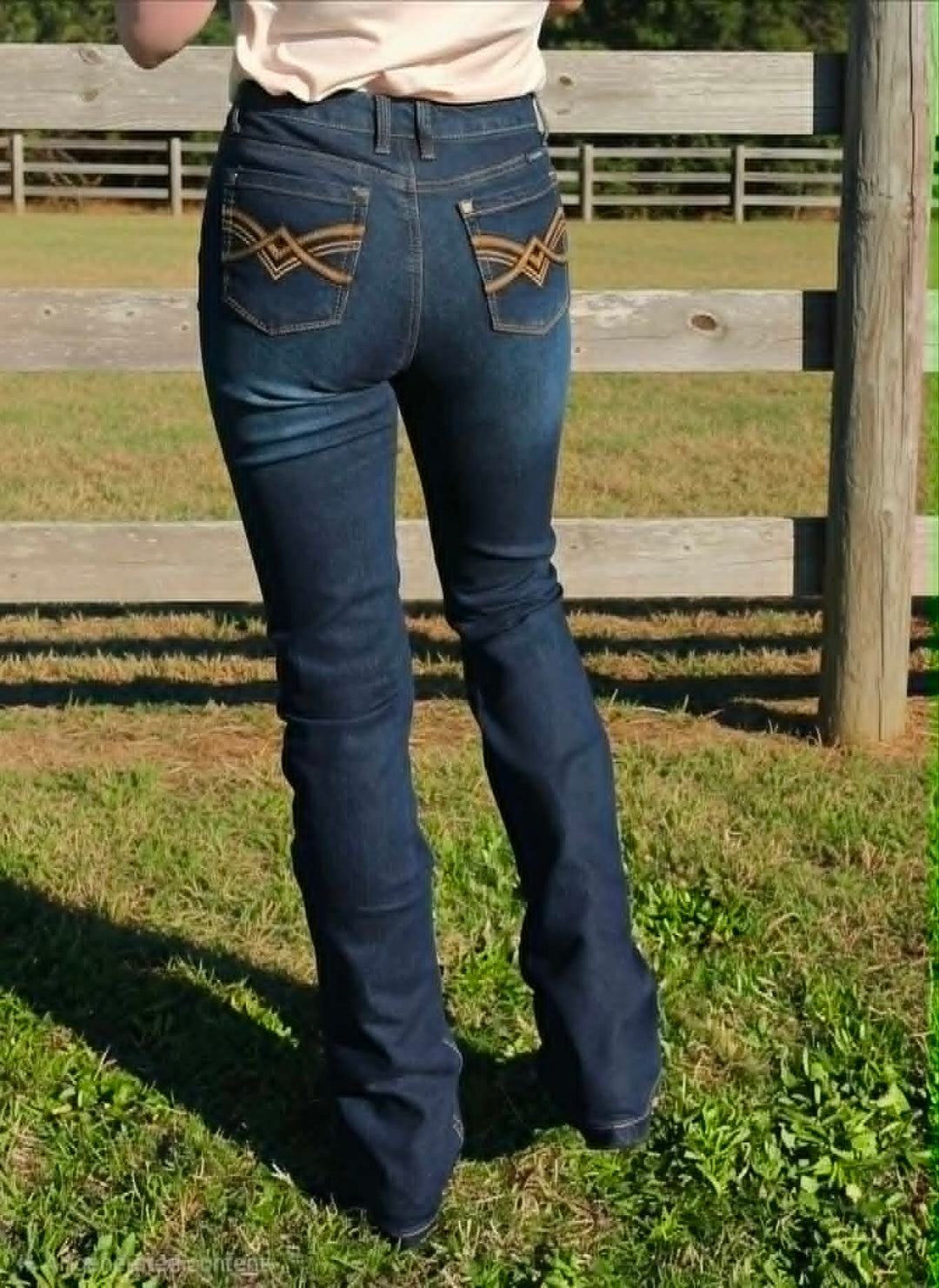 Pure Western Nova High Rise Bootcut 34" Leg Jeans