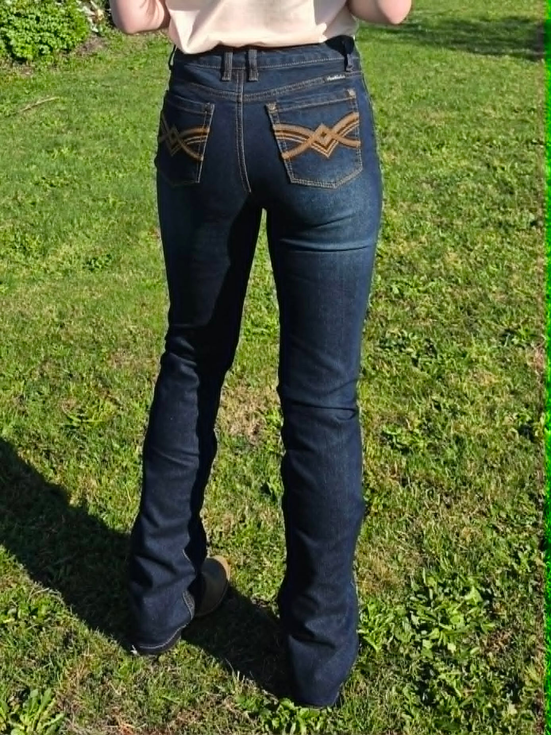 Pure Western Nova High Rise Bootcut 34" Leg Jeans