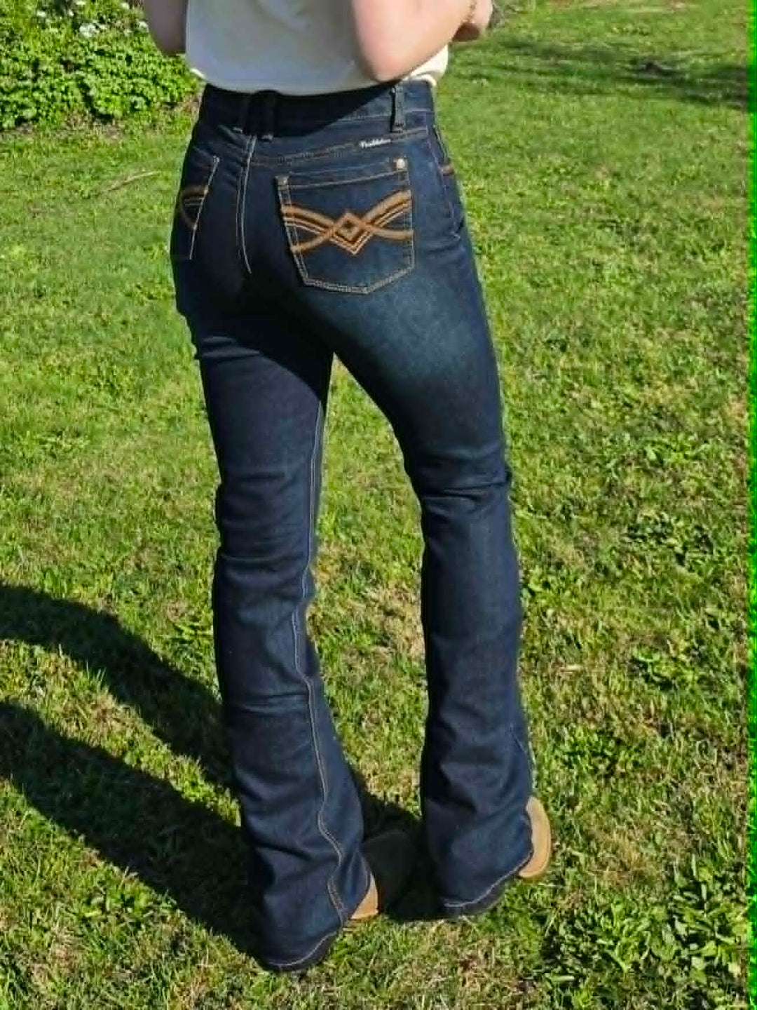 Pure Western Nova High Rise Bootcut 34" Leg Jeans