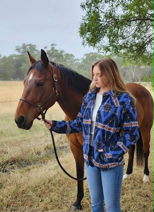 Outback Avery Big Shirt Fleece Jacket