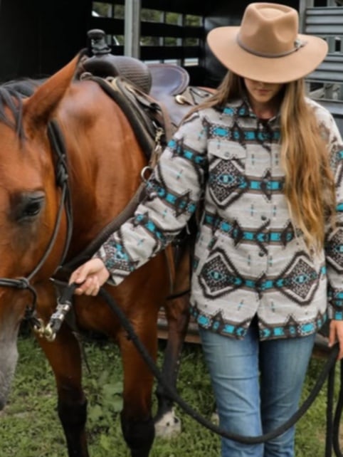 Outback Trading C'Ann Winter Western Jacket