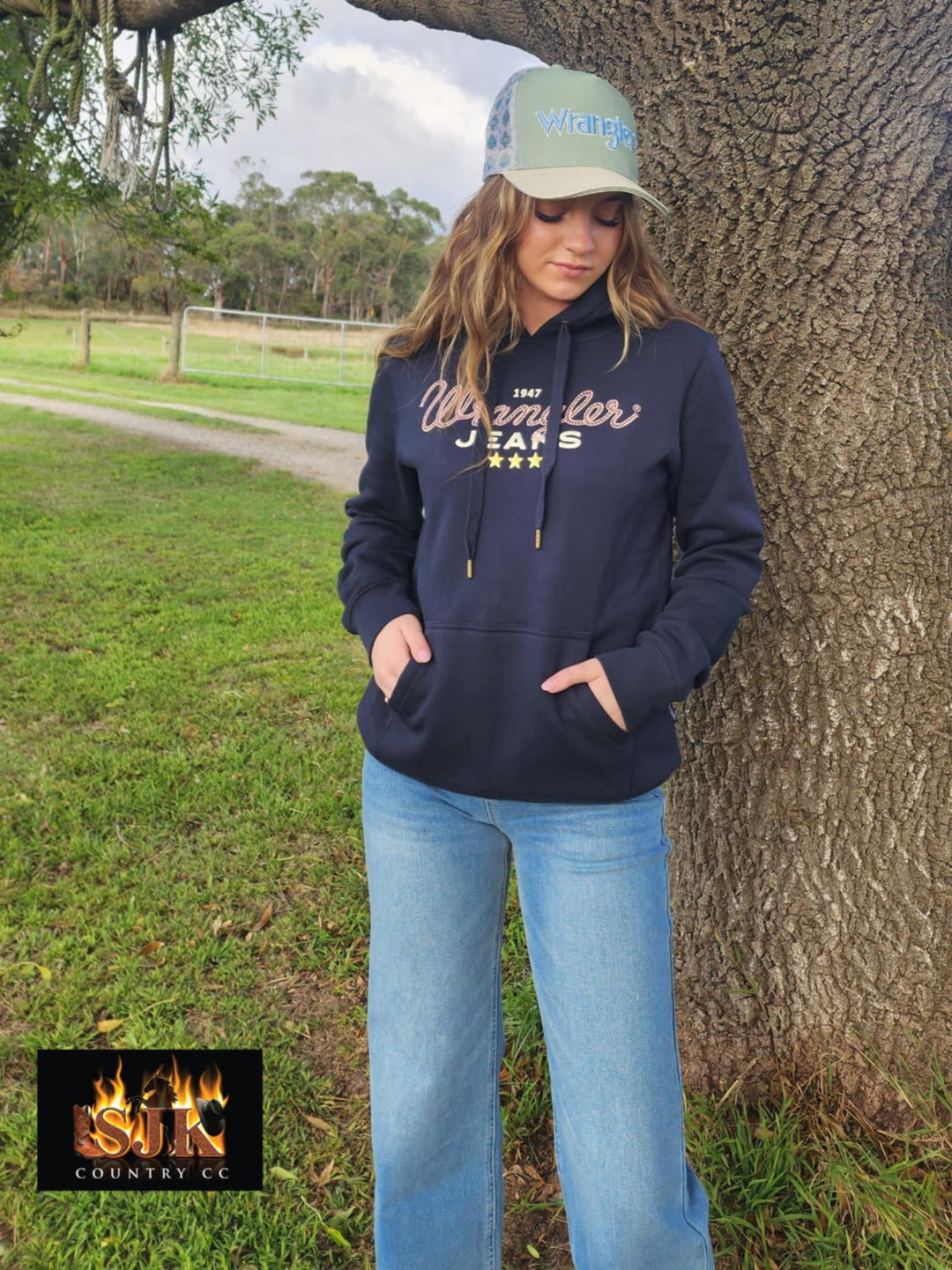 Wrangler Piper Pull over  Hooded Jumper Hoodie