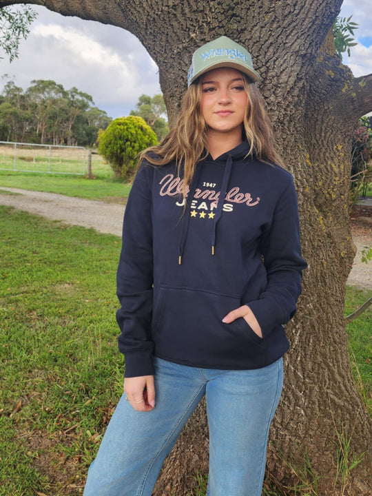 Wrangler Piper Pull over  Hooded Jumper Hoodie