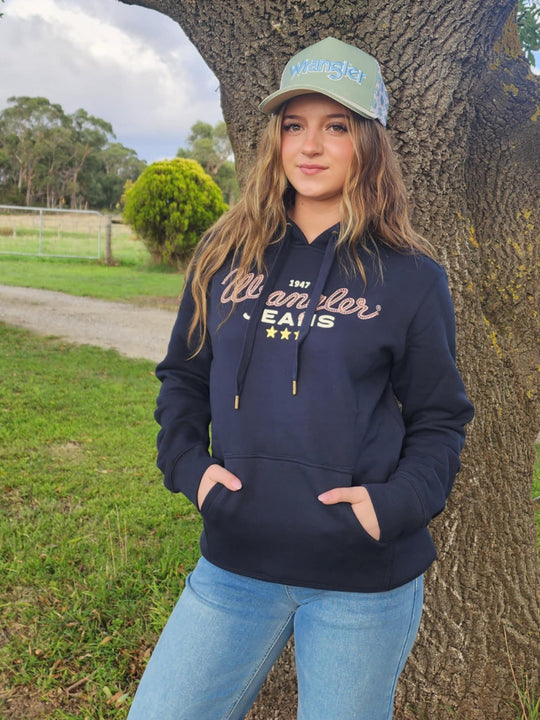 Wrangler Piper Pull over  Hooded Jumper Hoodie