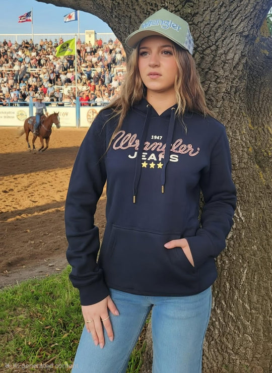 Wrangler Piper Pull over  Hooded Jumper Hoodie