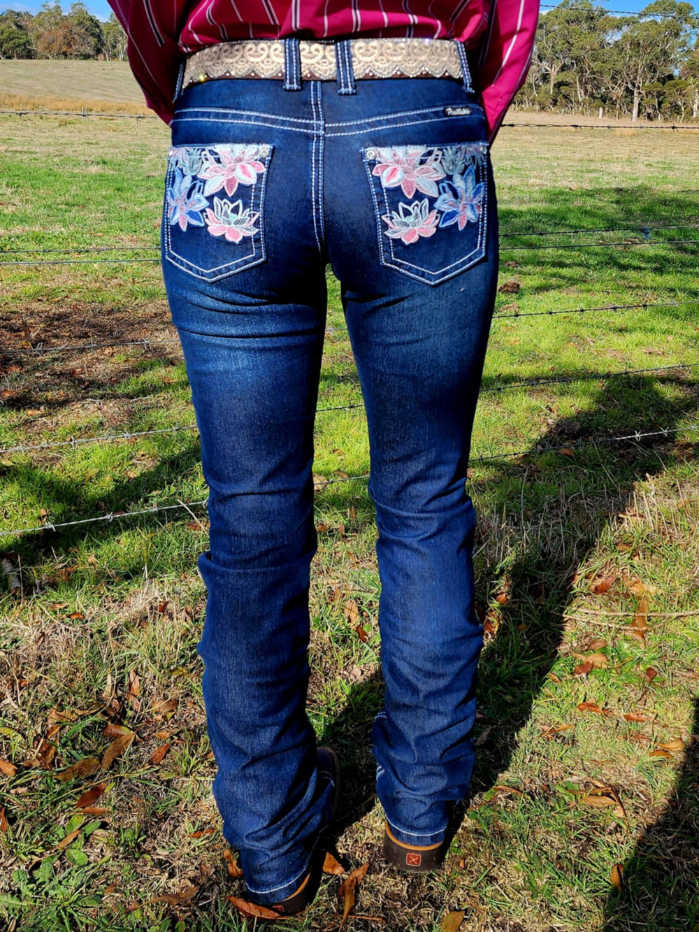 Pure Western Carole Bootcut 36" Leg Jeans