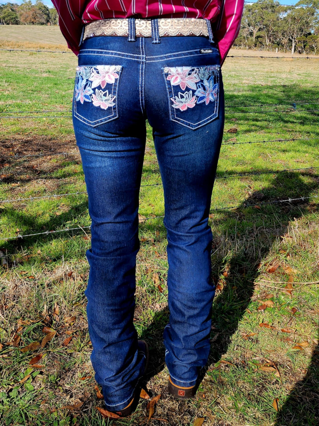 Pure Western Carole Bootcut 36" Leg Jeans