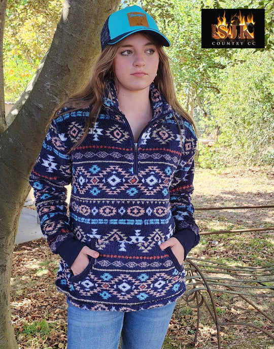 Pure Western Lana Fleece Pullover