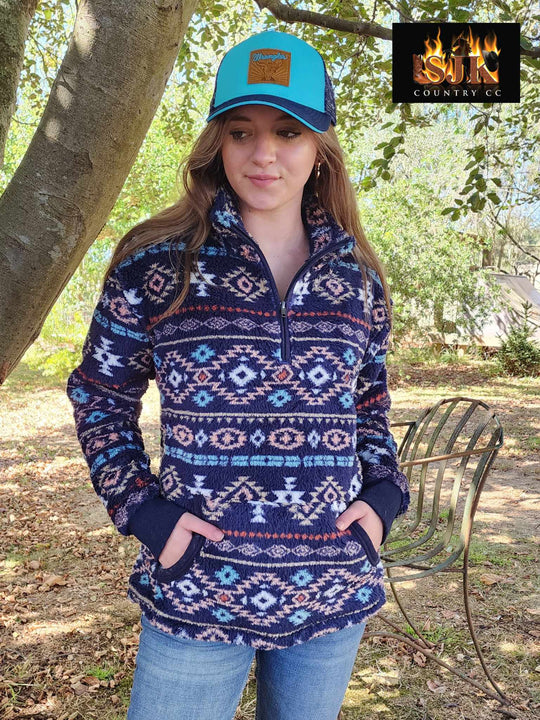Pure Western Lana Fleece Pullover
