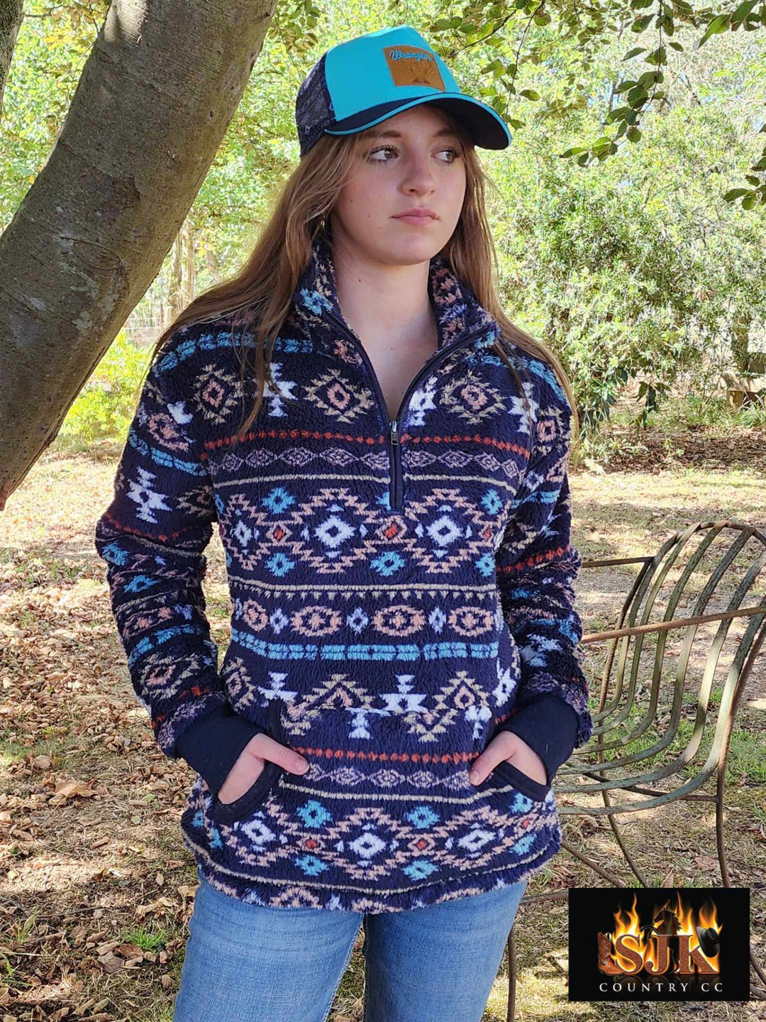 Pure Western Lana Fleece Pullover