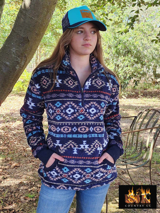 Pure Western Lana Fleece Pullover