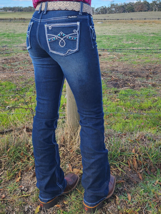 Pure Western Rhian Bootcut 34" Leg Jeans