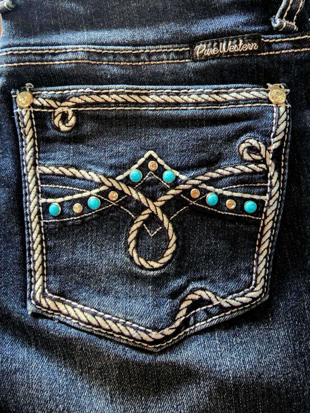 Pure Western Rhian Bootcut 34" Leg Jeans