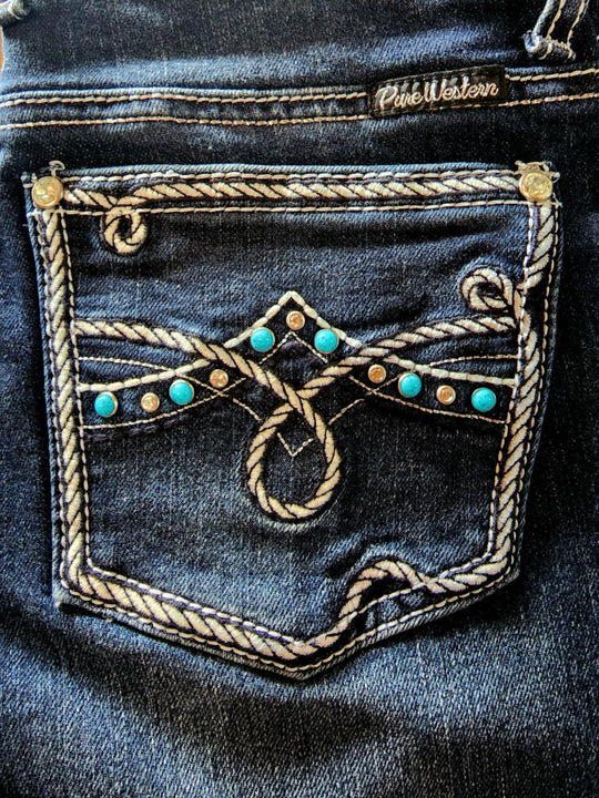 Pure Western Rhian Bootcut 34" Leg Jeans