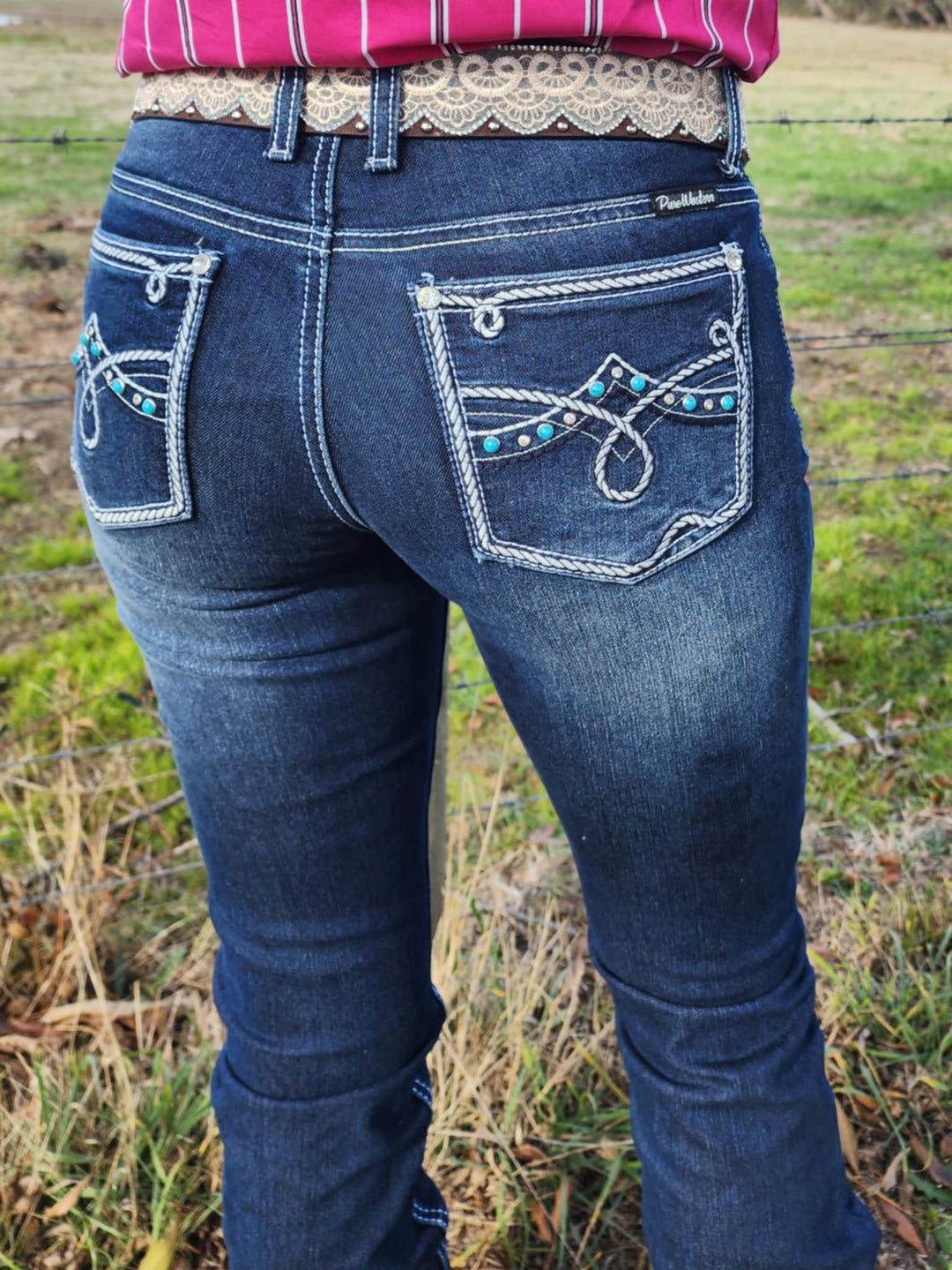 Pure Western Rhian Bootcut 34" Leg Jeans